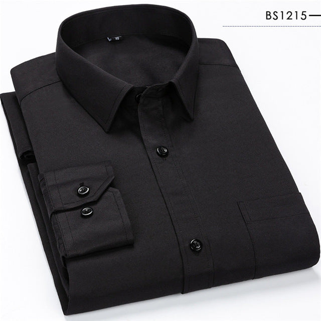 Classic Striped Plaid Men's Casual Shirt