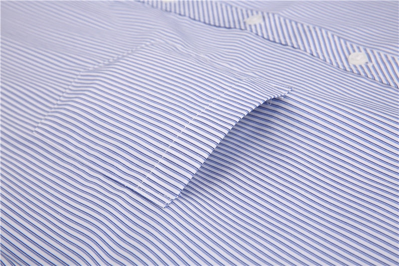 Classic Striped Plaid Men's Casual Shirt