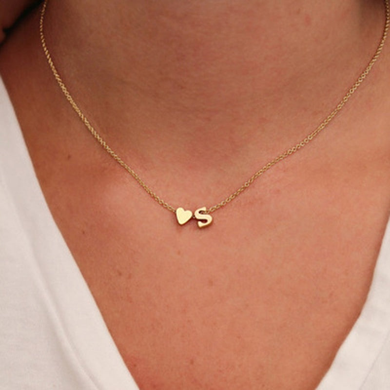 Fashion Tiny Heart Choker Necklace