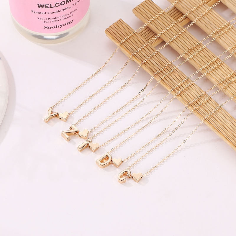 Fashion Tiny Heart Choker Necklace