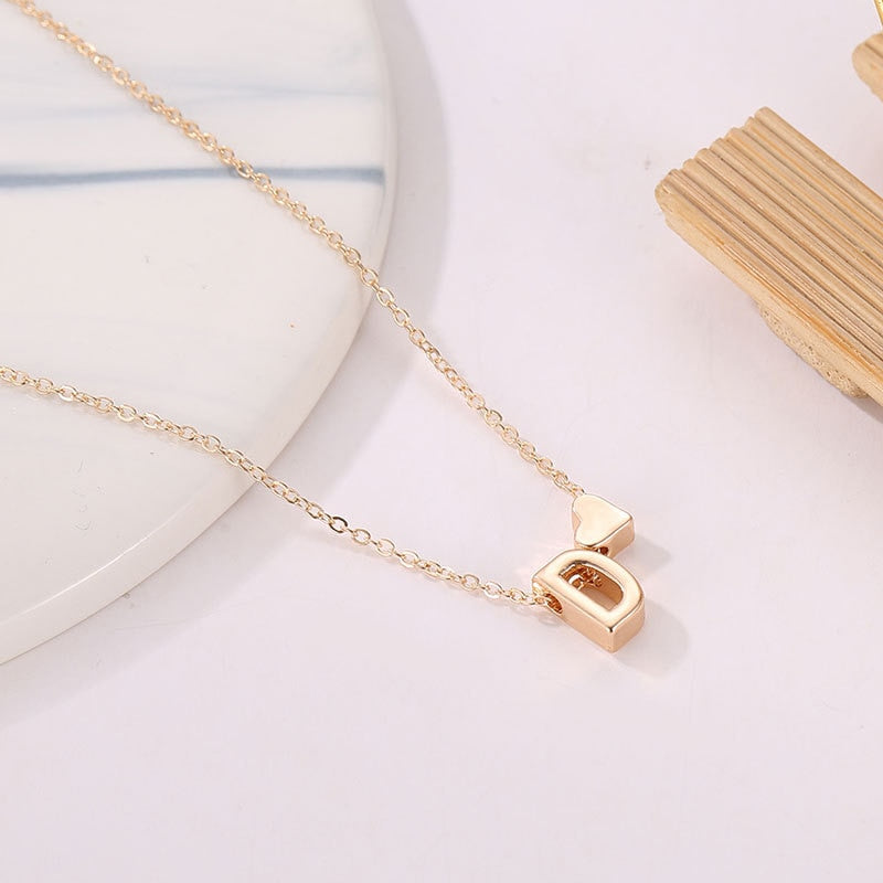 Fashion Tiny Heart Choker Necklace