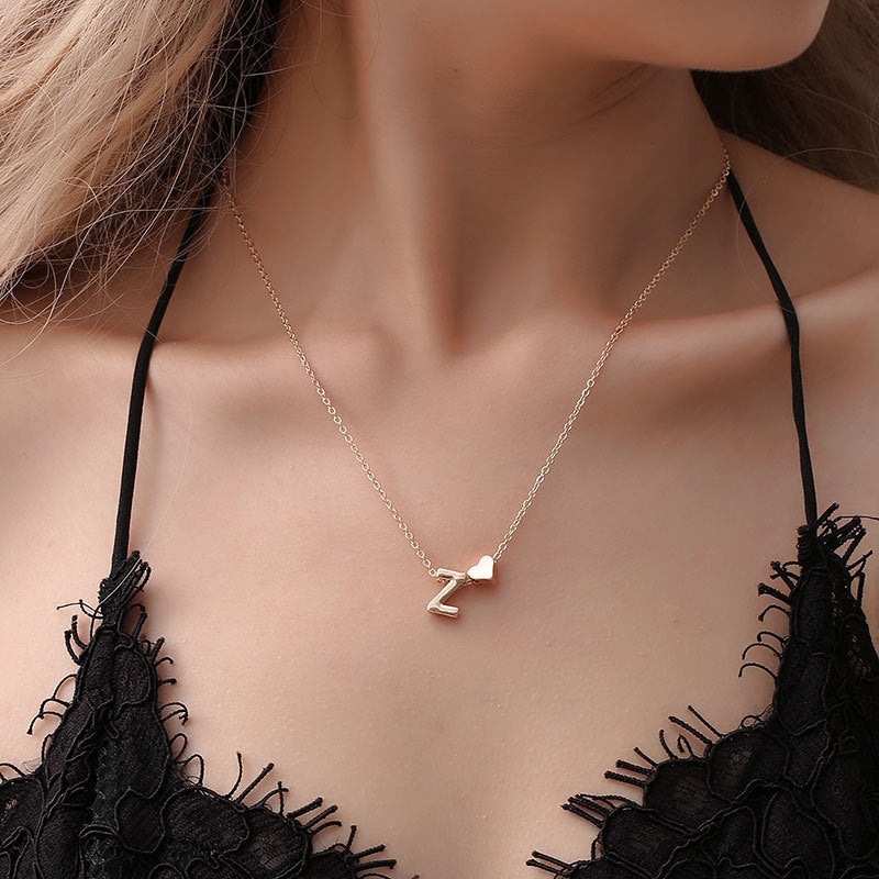 Fashion Tiny Heart Choker Necklace