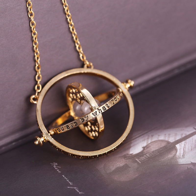 astronomical letter gold necklace