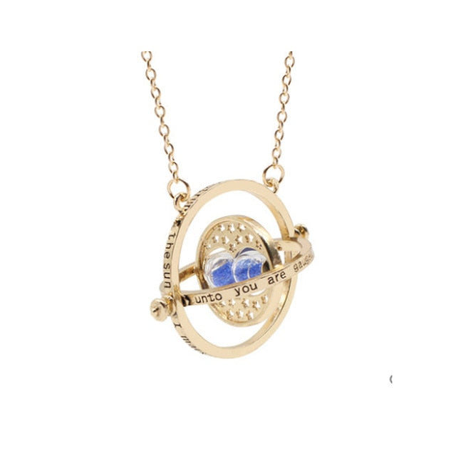 astronomical letter gold necklace
