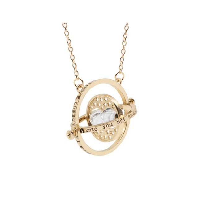 astronomical letter gold necklace