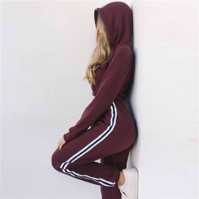 Tracksuit 2pcs Women Set