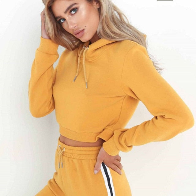 Tracksuit 2pcs Women Set