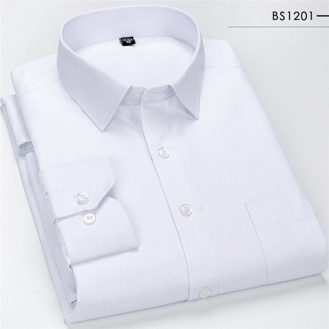 Classic Striped Plaid Men's Casual Shirt