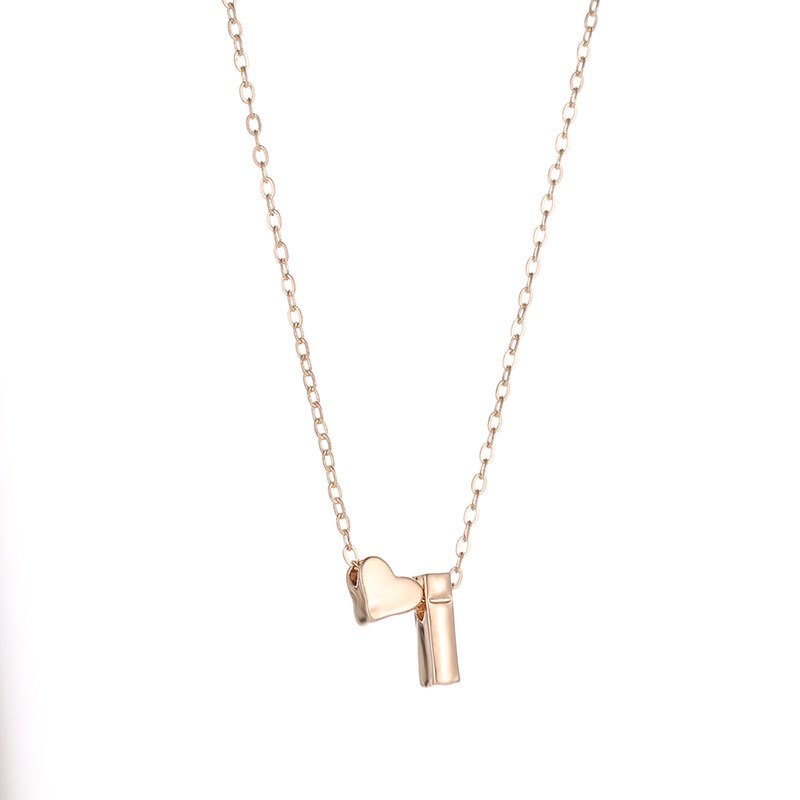 Fashion Tiny Heart Choker Necklace