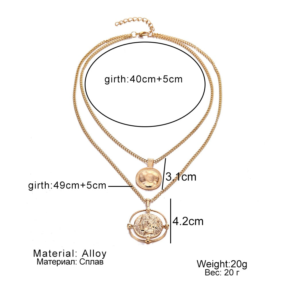 Bohemian Female Pendant Necklace